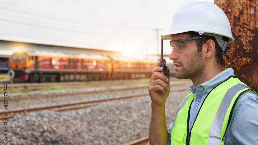 Railway walkie-talkie